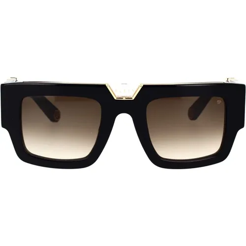 Luxury Square Sunglasses Spp092M 0700 , unisex, Sizes: 50 MM - Philipp Plein - Modalova