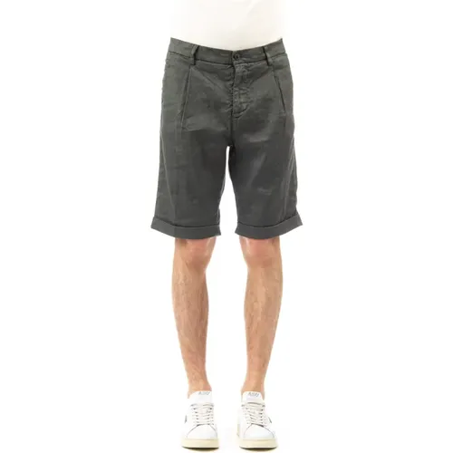 Casual Shorts, male, , Size: 2XL Linen Blend Relaxed Fit Shorts - Mason's - Modalova