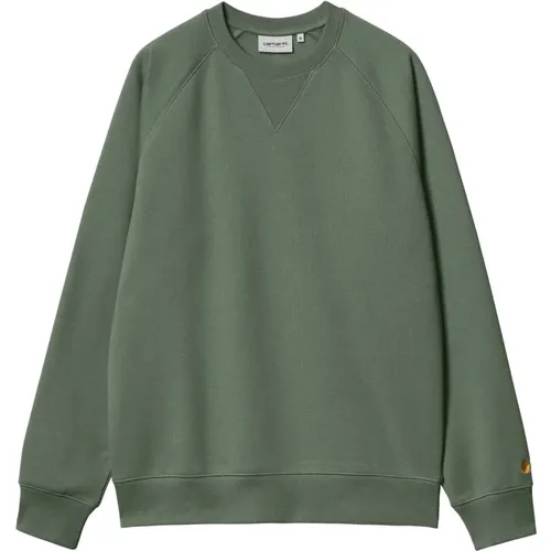 Baumwoll Crew-neck Sweatshirt , Herren, Größe: XL - Carhartt WIP - Modalova