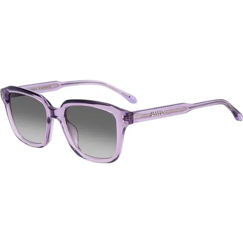 Sunglasses, female, , Size: 52 MM Lilac/Dark Grey Shaded Sunglasses - Isabel marant - Modalova