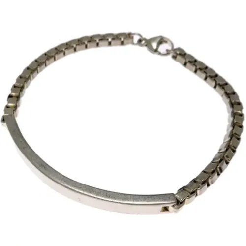 Pre-owned Jewellery, unisex, , Size: ONE SIZE Pre-owned Silver bracelets - Tiffany & Co. Pre-owned - Modalova