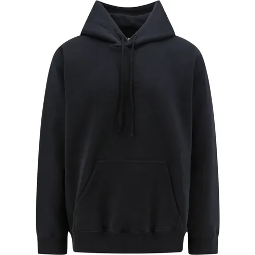 Oversize Cotton Blend Sweatshirt , male, Sizes: S, L, M - MM6 Maison Margiela - Modalova