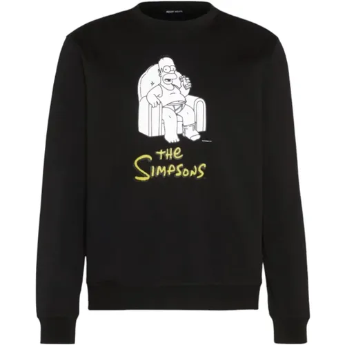 Sweatshirts, male, , Size: L Homer Simpson Sweatshirt - Antony Morato - Modalova