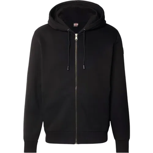 Zip-throughs, male, , Size: M Zip Hoodie Sweaters - Colmar - Modalova