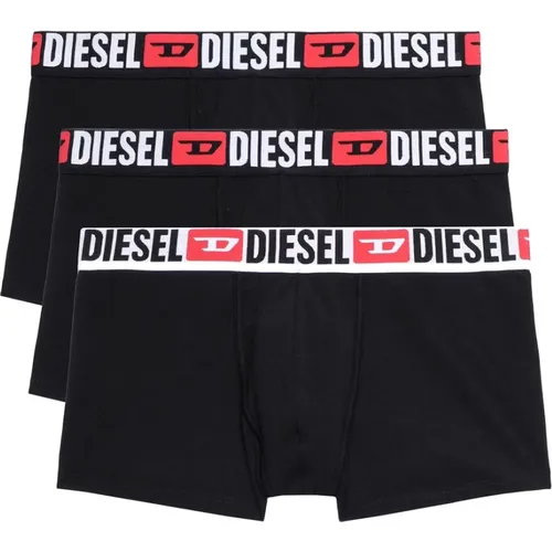 Bottoms, male, , Size: XL Boxer Briefs Set with Stretch Cotton - Diesel - Modalova