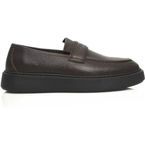 Loafers, male, , Size: 10 US Moccasin Shoes - Cerruti 1881 - Modalova