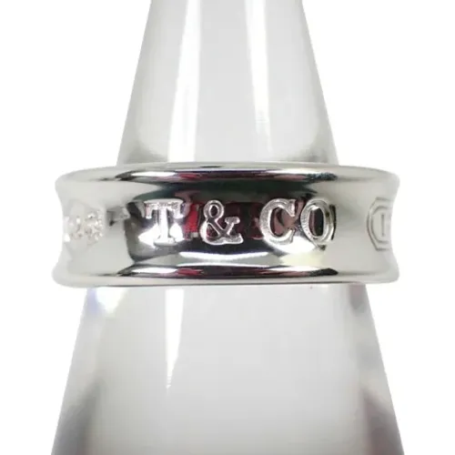 Pre-owned Silver rings , female, Sizes: ONE SIZE - Tiffany & Co. Pre-owned - Modalova