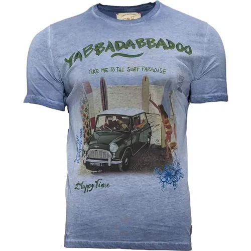 Paradise Short Sleeve T-Shirt , male, Sizes: L, M - BOB - Modalova
