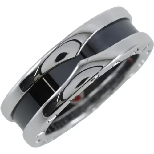 Pre-owned Jewellery, female, , Size: ONE SIZE Pre-owned Silver rings - Bvlgari Vintage - Modalova