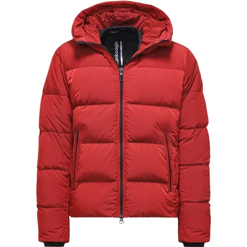 Helsinki Down Jacket - Puffy Nylon Down Jacket , male, Sizes: 2XL, M, 3XL, S, XL, L - BomBoogie - Modalova