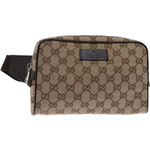 Pre-owned Belt Bags, female, , Size: ONE SIZE Pre-owned Canvas gucci-bags - Gucci Vintage - Modalova