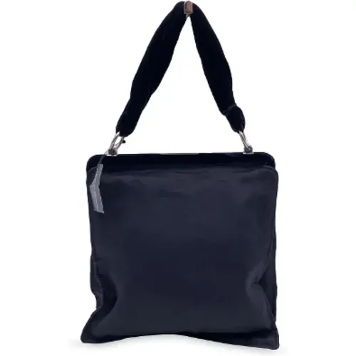 Pre-owned Velvet totes , female, Sizes: ONE SIZE - Yves Saint Laurent Vintage - Modalova