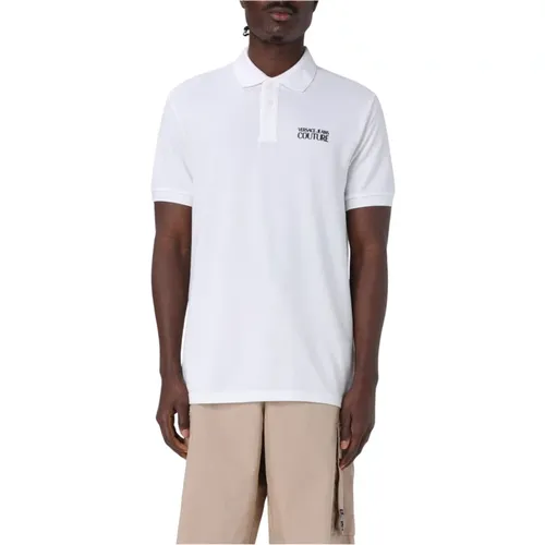 Polo Shirts, male, , Size: XL Couture Polo Shirt - Versace Jeans Couture - Modalova