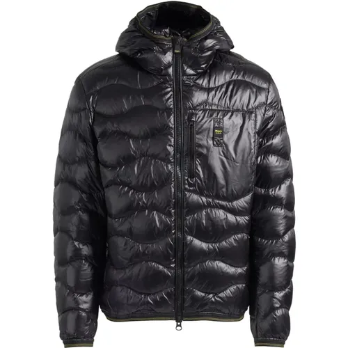 Down Jackets, male, , Size: XL Wave Down Jacket - Blauer - Modalova