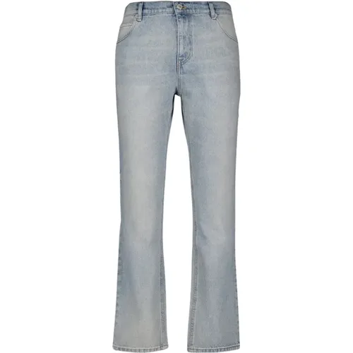 Straight Leg Denim Jeans Washed , male, Sizes: W28, W30, W29 - Courrèges - Modalova