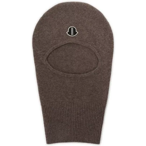 Knit Skull Balaclava , female, Sizes: ONE SIZE - Moncler - Modalova