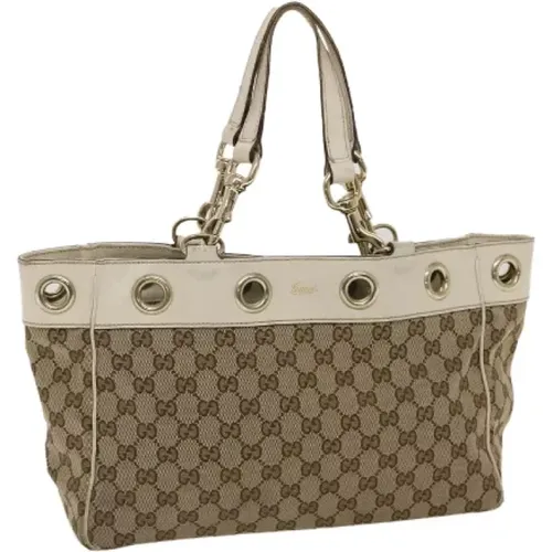 Pre-owned Canvas gucci-bags , female, Sizes: ONE SIZE - Gucci Vintage - Modalova