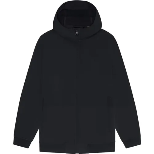 Zip-throughs, male, , Size: XL Softshell Hooded Fleece Jacket - Lyle & Scott - Modalova