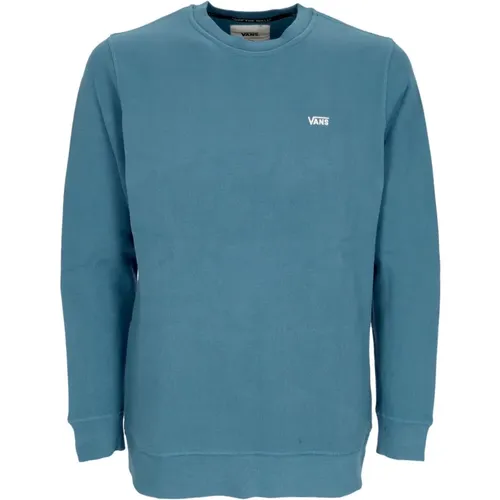 Sweatshirts, male, , Size: XL Midnight Crew Fleece Sweater - Vans - Modalova