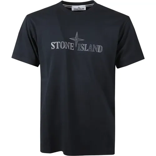 Casual Cotton Tee Shirt , male, Sizes: L, XL - Stone Island - Modalova