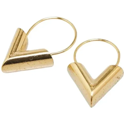 Pre-owned Jewellery, female, , Size: ONE SIZE Pre-owned Fabric earrings - Louis Vuitton Vintage - Modalova