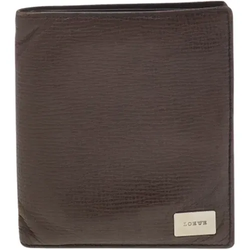 Pre-owned Wallets, female, , Size: ONE SIZE Pre-owned Leather wallets - Loewe Pre-owned - Modalova