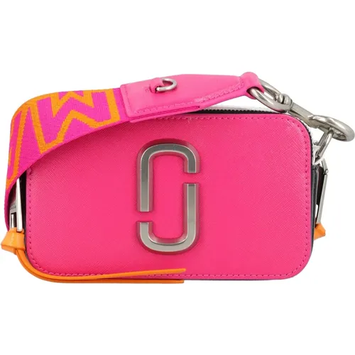 Hot Pink Multi Handtasche The Snapshot , Damen, Größe: ONE Size - Marc Jacobs - Modalova