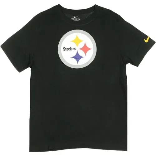 Pittsburgh Steelers Logo Tee Shirt , Herren, Größe: XL - Nike - Modalova