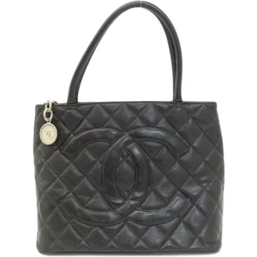 Pre-owned Tote Bags, female, , Size: ONE SIZE Pre-owned Leather chanel-bags - Chanel Vintage - Modalova