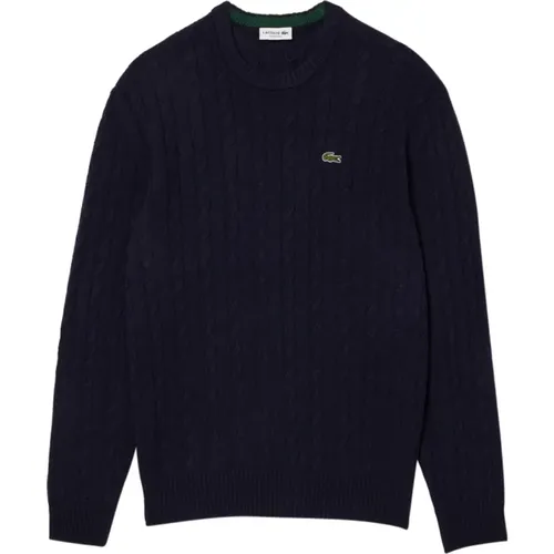 Blaue Pullover für Männer , Herren, Größe: 2XL - Lacoste - Modalova