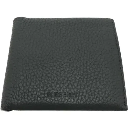 Pre-owned Wallets, male, , Size: ONE SIZE Pre-owned Leather wallets - Burberry Vintage - Modalova