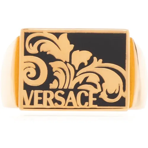 Palmette Ring Versace - Versace - Modalova
