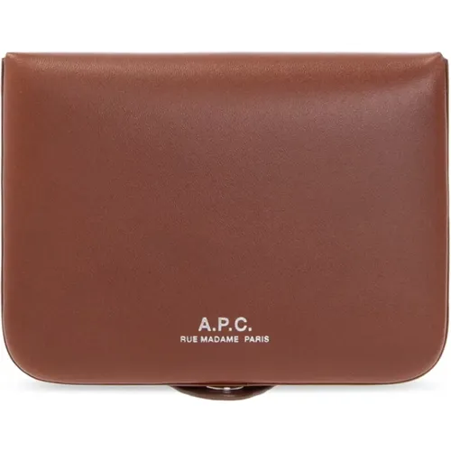 Card holder , male, Sizes: ONE SIZE - A.p.c. - Modalova