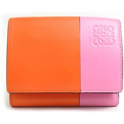 Pre-owned Wallets, female, , Size: ONE SIZE Pre-owned Leather wallets - Loewe Pre-owned - Modalova