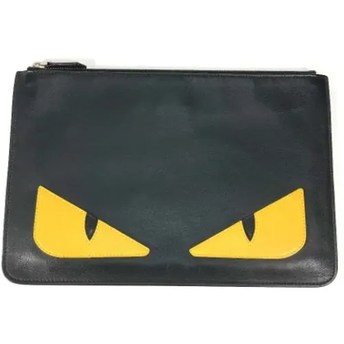 Pre-owned Clutches, female, , Size: ONE SIZE Pre-owned Leather fendi-bags - Fendi Vintage - Modalova