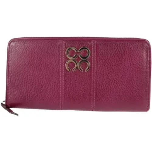 Pre-owned Wallets, female, , Size: ONE SIZE Pre-owned Leather wallets - Coach Pre-owned - Modalova