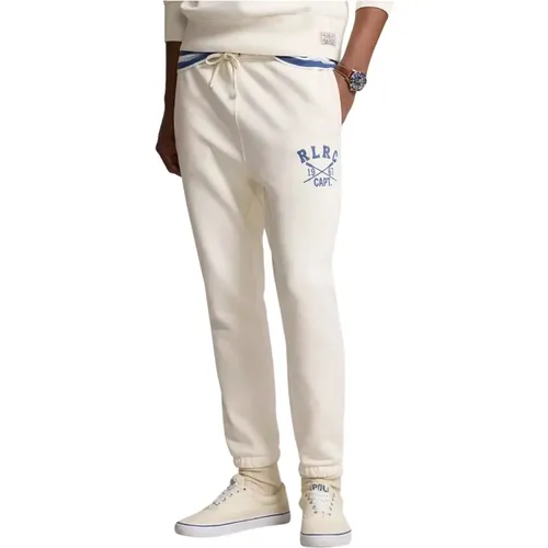 Sweatpants, male, , Size: L sweatpants with print - Ralph Lauren - Modalova