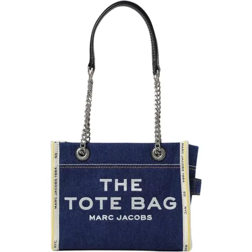 Tote Bags, female, , Size: ONE SIZE Denim Shoulder Bag - Marc Jacobs - Modalova