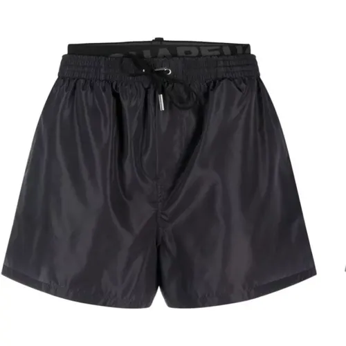 Strandbekleidung Essentials: Midi Boxer Briefs , Herren, Größe: L - Dsquared2 - Modalova