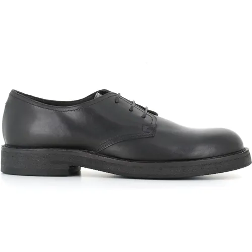 Leather Derby Shoes , male, Sizes: 7 UK, 7 1/2 UK, 11 UK, 9 UK, 10 UK, 8 1/2 UK, 8 UK - Pantanetti - Modalova