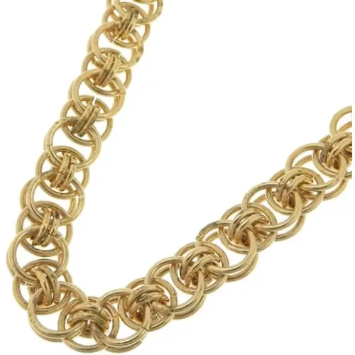 Pre-owned Jewellery, female, , Size: ONE SIZE Pre-owned Metal necklaces - Chanel Vintage - Modalova