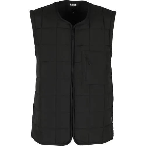 Stylish Liner Vest , male, Sizes: L, M - Rains - Modalova