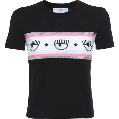 Stylische T-Shirts und Polos , Damen, Größe: XS - Chiara Ferragni Collection - Modalova