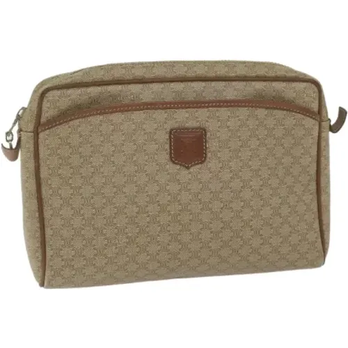 Pre-owned Clutches, female, , Size: ONE SIZE Pre-owned Canvas celine-bags - Celine Vintage - Modalova