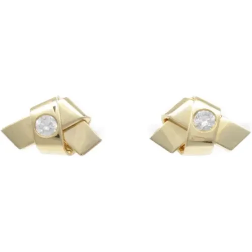 Pre-owned Rose Gold earrings , female, Sizes: ONE SIZE - Cartier Vintage - Modalova