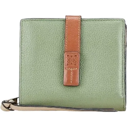 Pre-owned Wallets, female, , Size: ONE SIZE Pre-owned Leather wallets - Loewe Pre-owned - Modalova