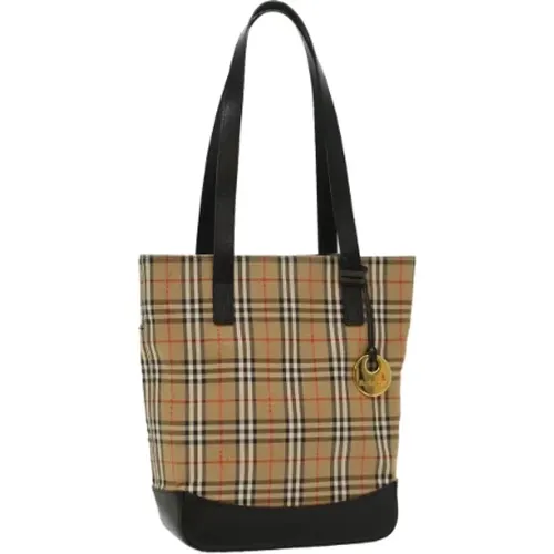 Pre-owned Tote Bags, female, , Size: ONE SIZE Pre-owned Nylon shoulder-bags - Burberry Vintage - Modalova