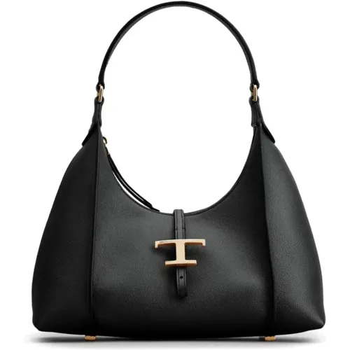 Hobo Zip Bag , female, Sizes: ONE SIZE - TOD'S - Modalova