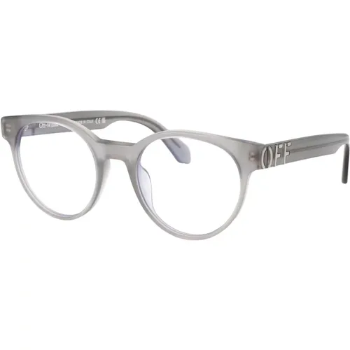 Stilvolle Optical Style 68 Brille , unisex, Größe: 50 MM - Off White - Modalova