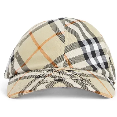 Caps, male, , Size: L Equestrian Knight Patch Baseball Cap - Burberry - Modalova